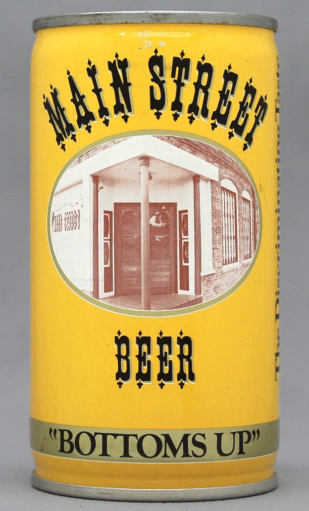 Main Street Beer 12 Oz Tab Top Can