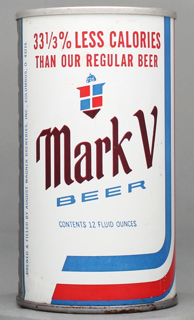 Mark V Beer 12 Oz Tab Top Can