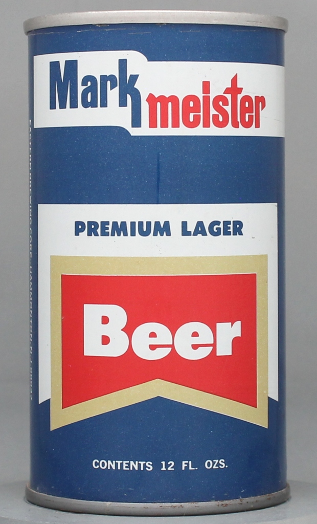 Markmeister Premium Lager Beer 12 Oz Tab Top Can