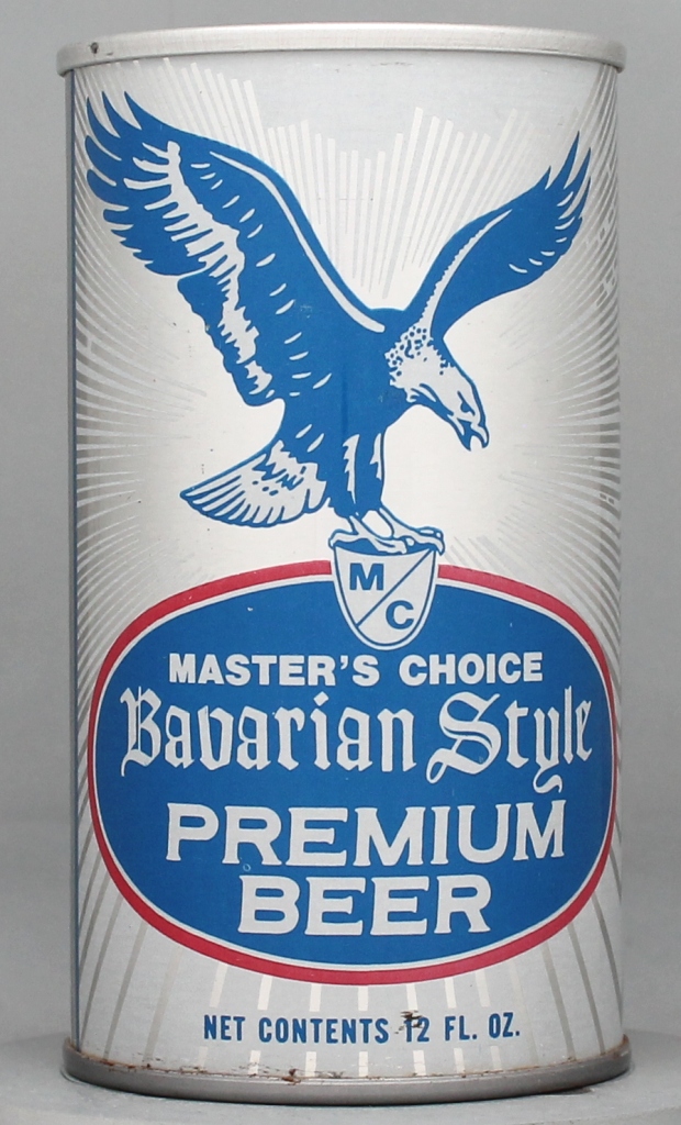 Master's Choice Bavarian Premium Beer 12 Oz Tab Top Can
