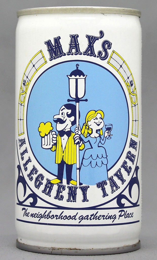 Max's Allegheny Town Beer 12 Oz Tab Top Can
