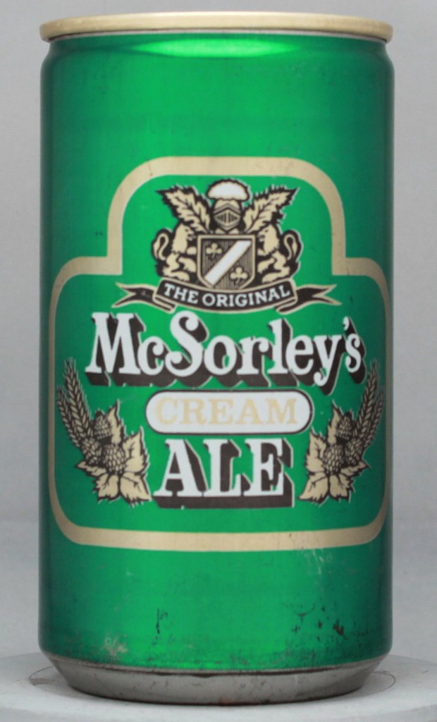 Mc Sorley's Cream Ale 12 Oz Tab Top Can