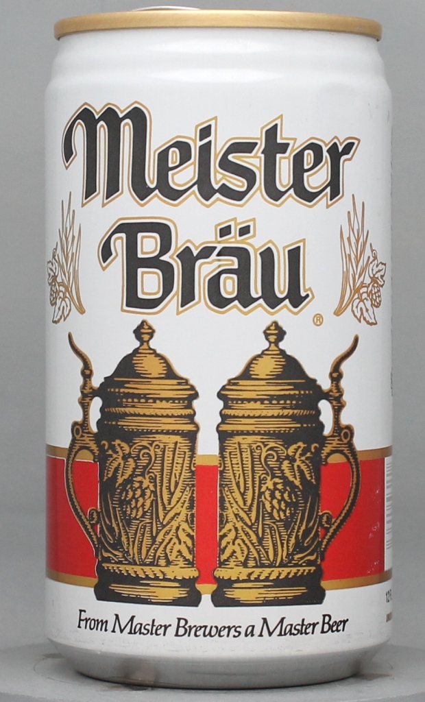 Meister Brau Beer 12 Oz Tab/Stay Top Can