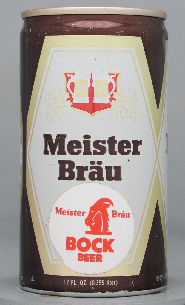 Meister Brau Premium Bock 12 Oz Tab Top Can