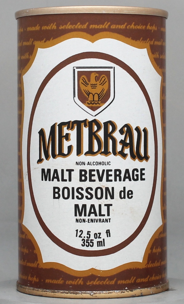 Metbrau Non-alcoholic Near Beer 12 Oz Tab Top Can