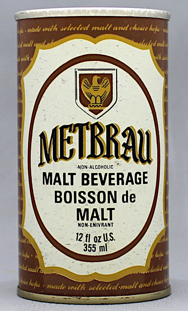 Metbrau Malt Beverage 12 Oz Stay Top Can