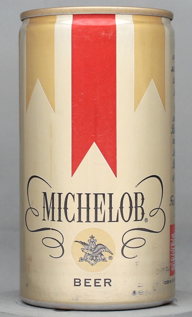 Michelob Beer 12 Oz Tab Top Can