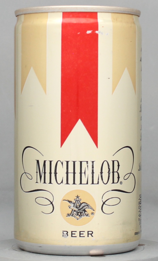 Michelob Beer 12 Oz Tab Top Can