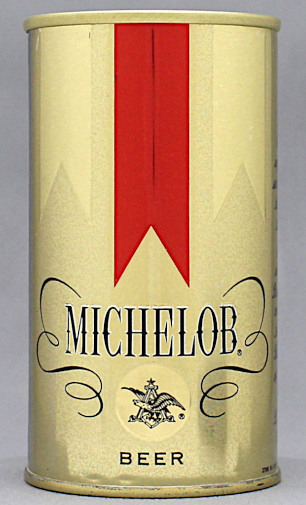 Michelob Beer 12 Oz Tab Top Can