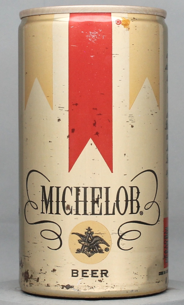 Michelob Beer 12 Oz Tab Top Can