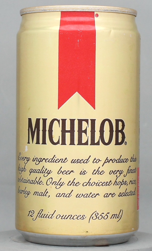 Michelob Beer 12 Oz Tab/Stay Top Can