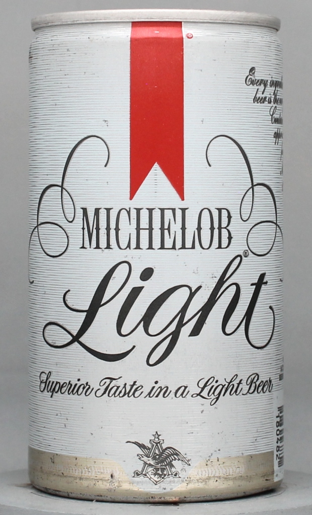 Michelob Light Beer 12 Oz Tab Top Can