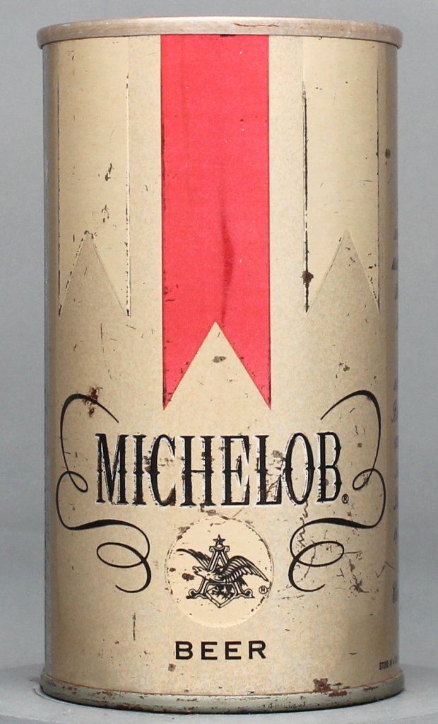 Michelob Beer 12 Oz Tab Top Can