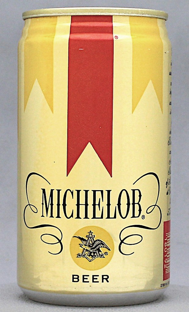Michelob Beer 12 Oz Tab Top Can