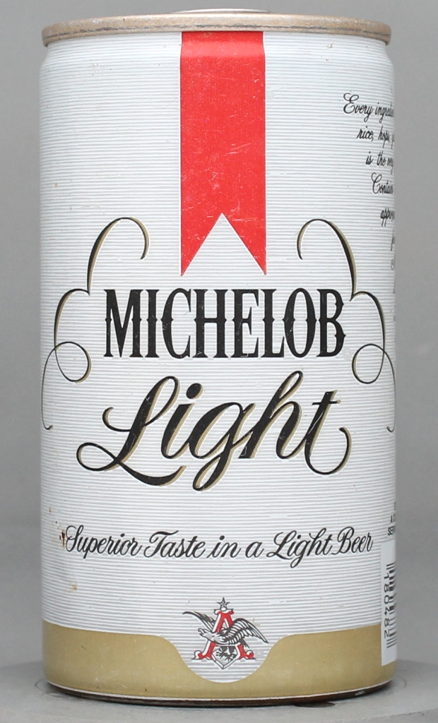 Michelob Light Beer 12 Oz Tab Top Can
