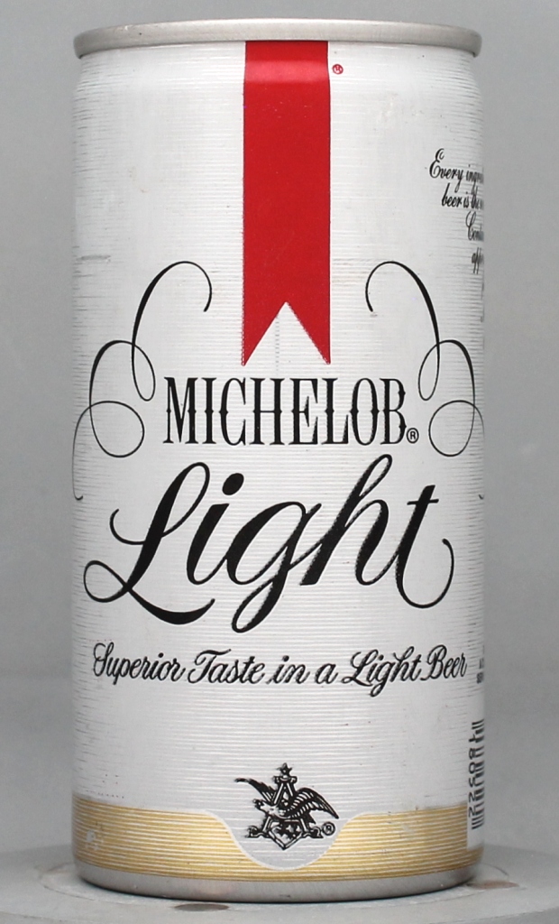Michelob Light Beer 10 Oz Tab Top Can