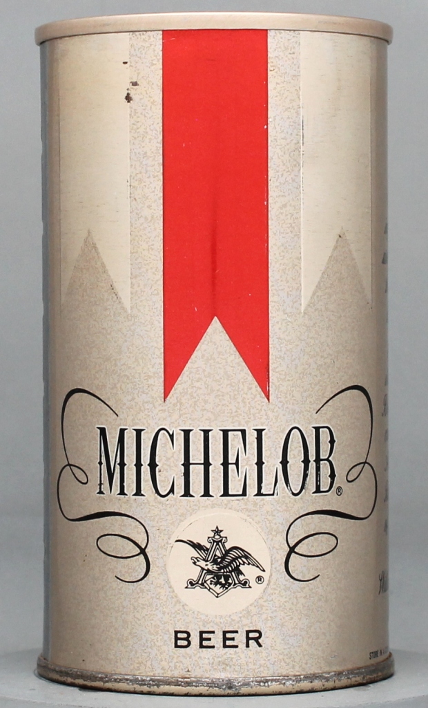 Michelob Beer 12 Oz Tab Top Can