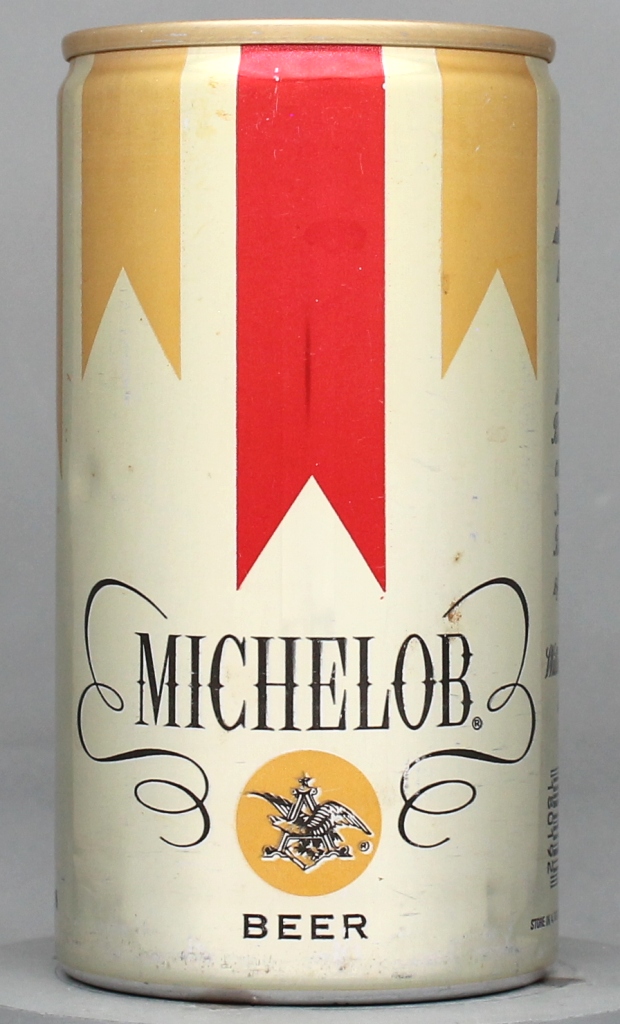 Michelob Beer 12 Oz Tab Top Can