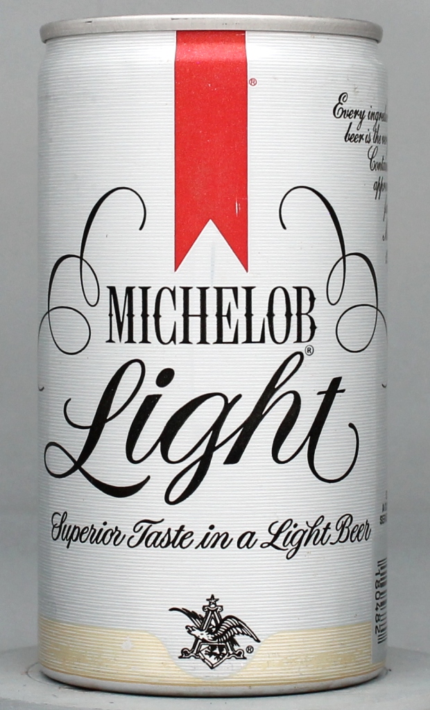 Michelob Light Beer 12 Oz Tab Top Can