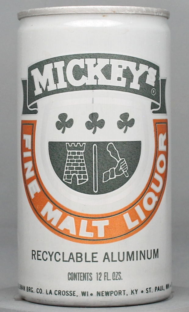 Mickey's Fine Malt Liquor 12 Oz Zip/Tab Top Can