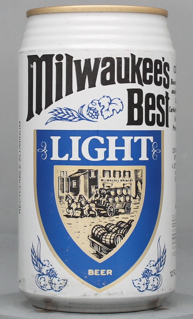 Milwaukee's Best Light Beer 12 Oz Tab Top Can