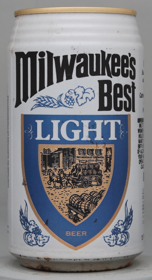 Milwaukee's Best Light Beer 12 Oz Stay Top Can