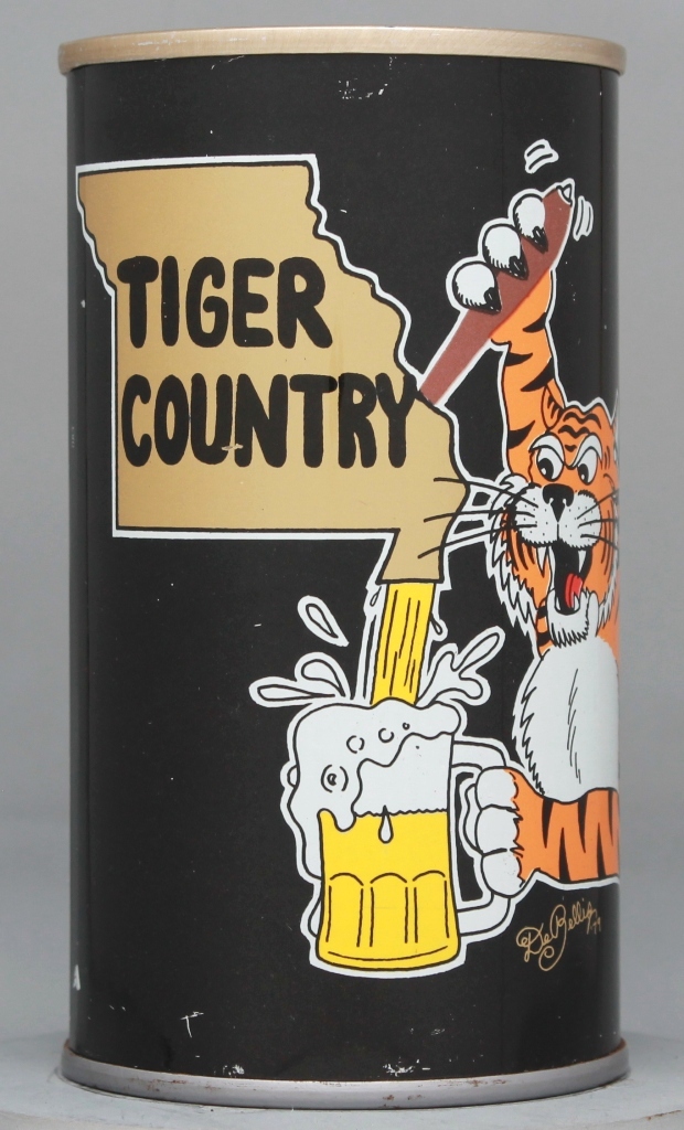 Mizzou Brew Beer 12 Oz Tab Top Can