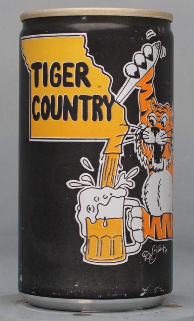 Mizzou Brew Beer 12 Oz Tab Top Can