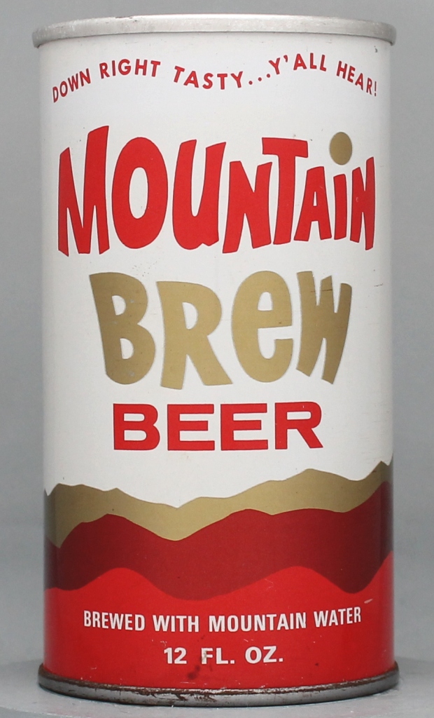 Mountain Brew Beer 12 Oz Tab Top Can