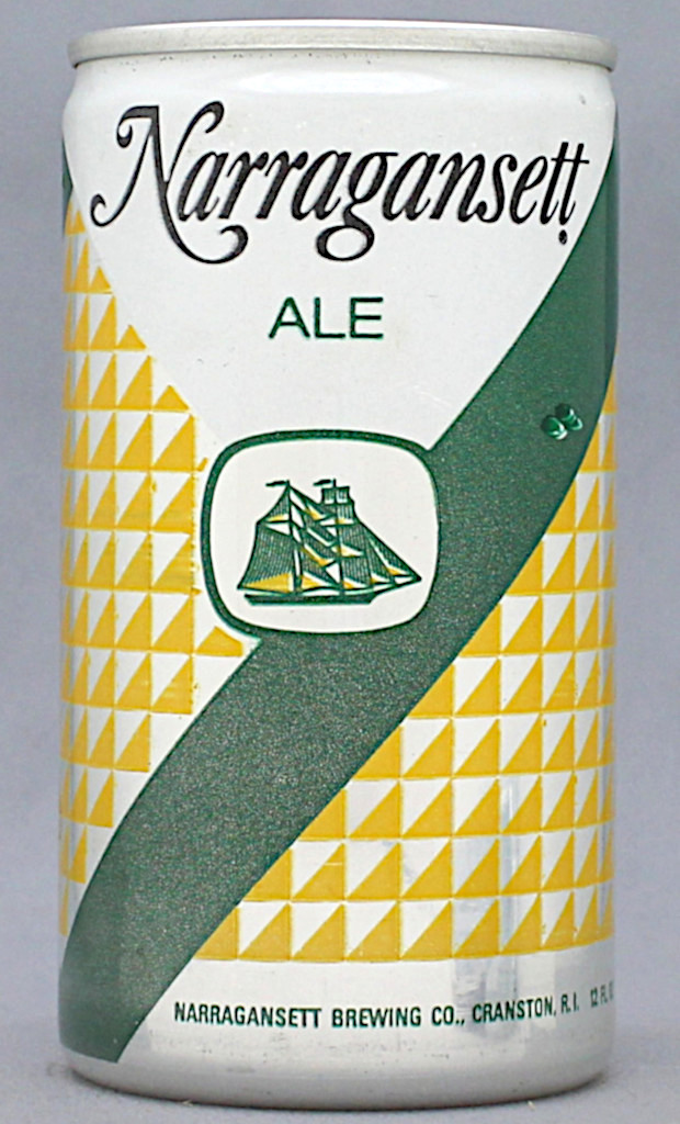 Narragansett Ale 12 Oz Tab Top Can