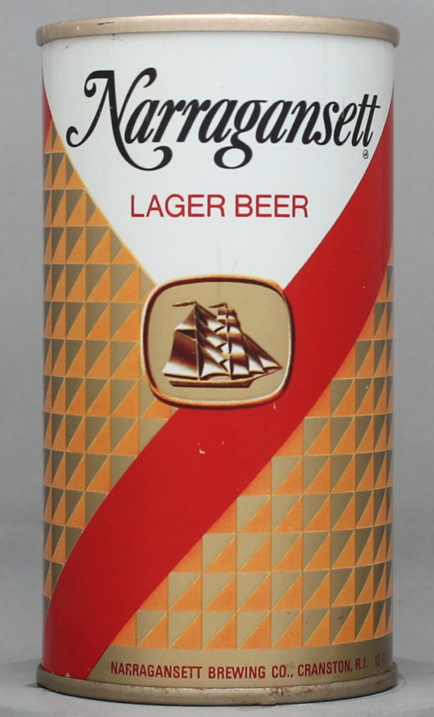 Narragansett Lager Beer 12 Oz Tab Top Can
