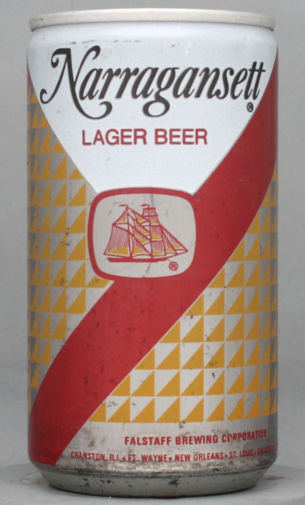 Narragansett Lager Beer 12 Oz Tab Top Can