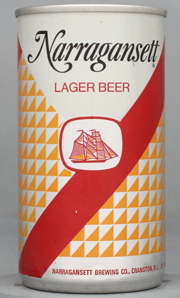 Narragansett Lager Beer 12 Oz Tab Top Can