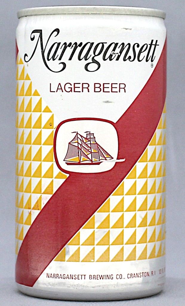 Narragansett Lager Beer 12 Oz Tab Top Can