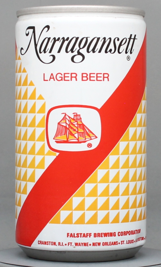 Narragansett Lager Beer 12 Oz Tab Top Can