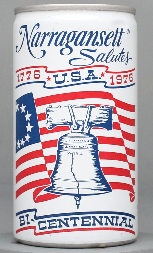 Narragansett Salutes Beer 12 Oz Tab Top Can