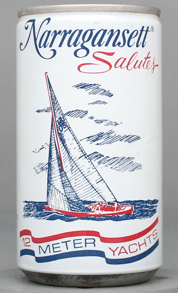 Narragansett Salutes Beer 12 Oz Tab Top Can