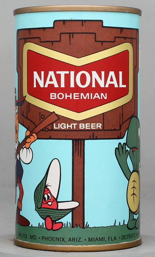 National Bohemian Light Beer 12 Oz Bank Can