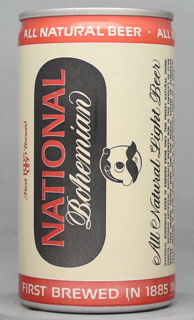 National Bohemian Beer 12 Oz Tab Top Can