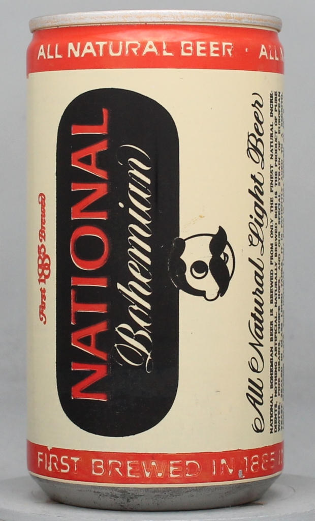 National Bohemian All Natural Light Beer 12 Oz Tab Top Can