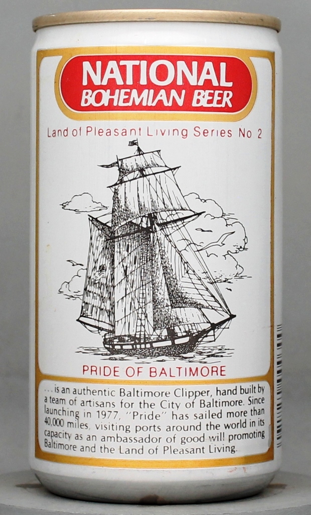National Bohemian Beer 12 Oz Tab/Stay Top Can