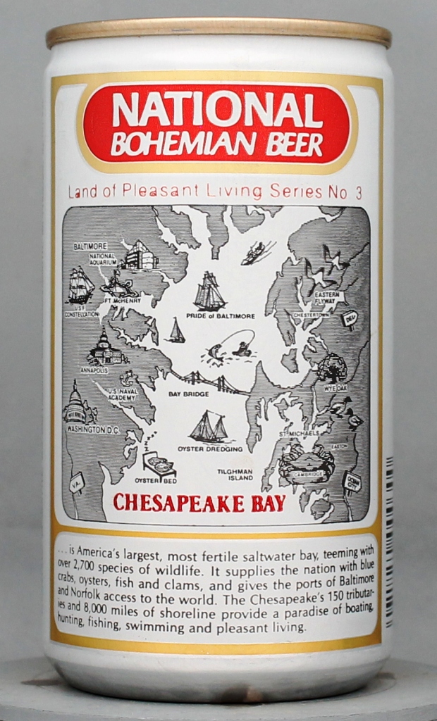 National Bohemian Beer 12 Oz Tab/Stay Top Can
