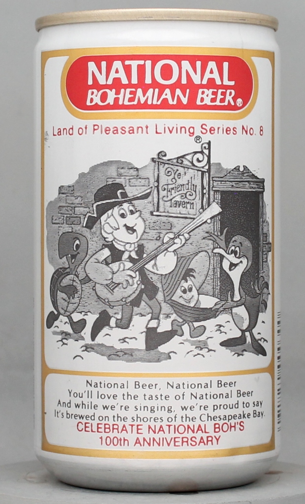 National Bohemian Beer 12 Oz Tab/Stay Top Can