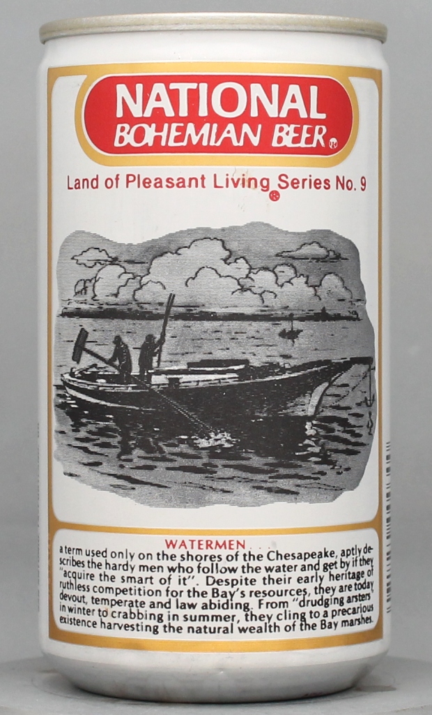 National Bohemian Beer 12 Oz Tab/Stay Top Can