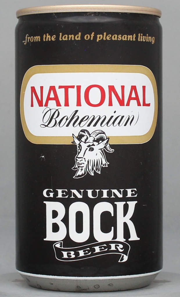 National Bohemian Genuine Bock 12 Oz Tab Top Can