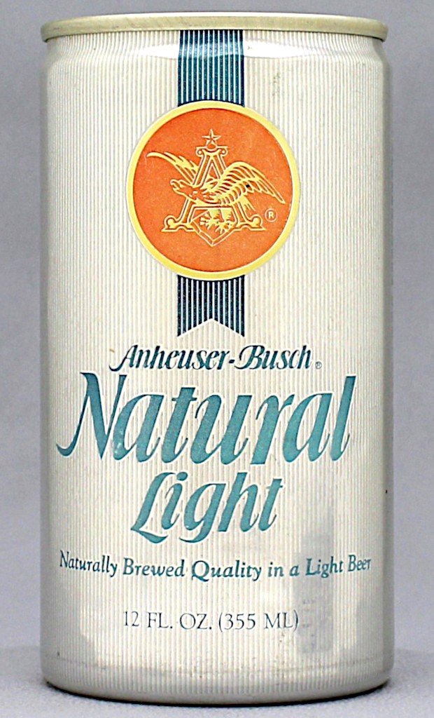 Natural Light, Anheuser-busch Beer 12 Oz Tab Top Can