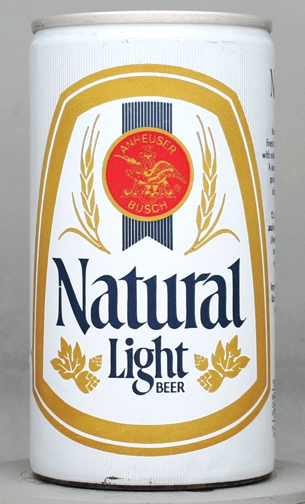 Natural Light Beer 12 Oz Tab/Stay Top Can