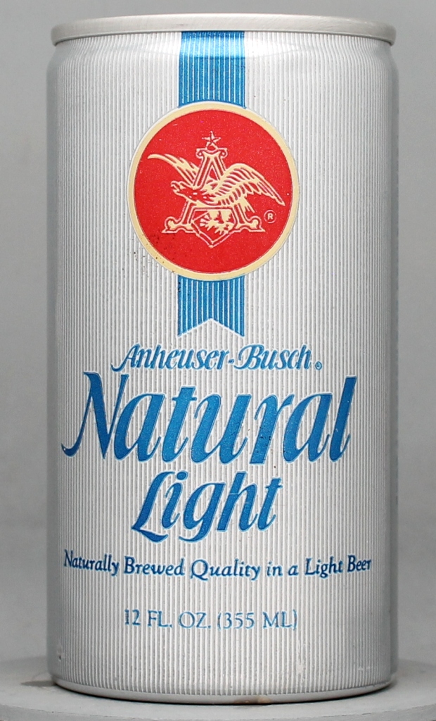 Anheuser-busch Natural Light Beer 12 Oz Tab Top Can