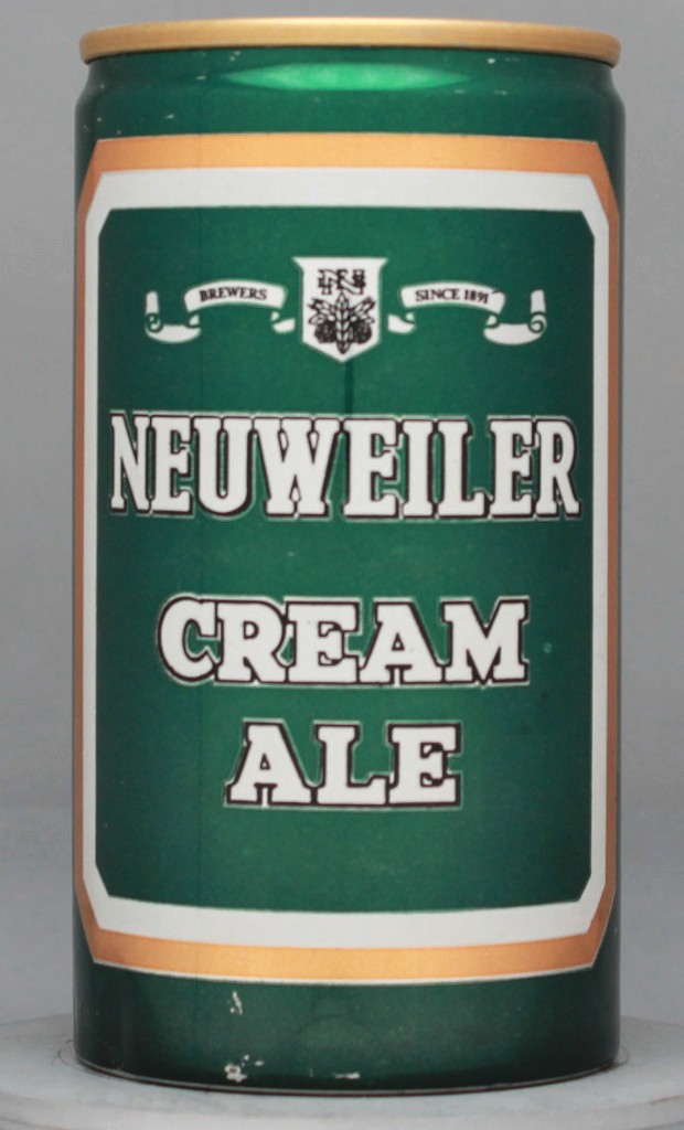 Neuweiler Cream Ale 12 Oz Tab Top Can