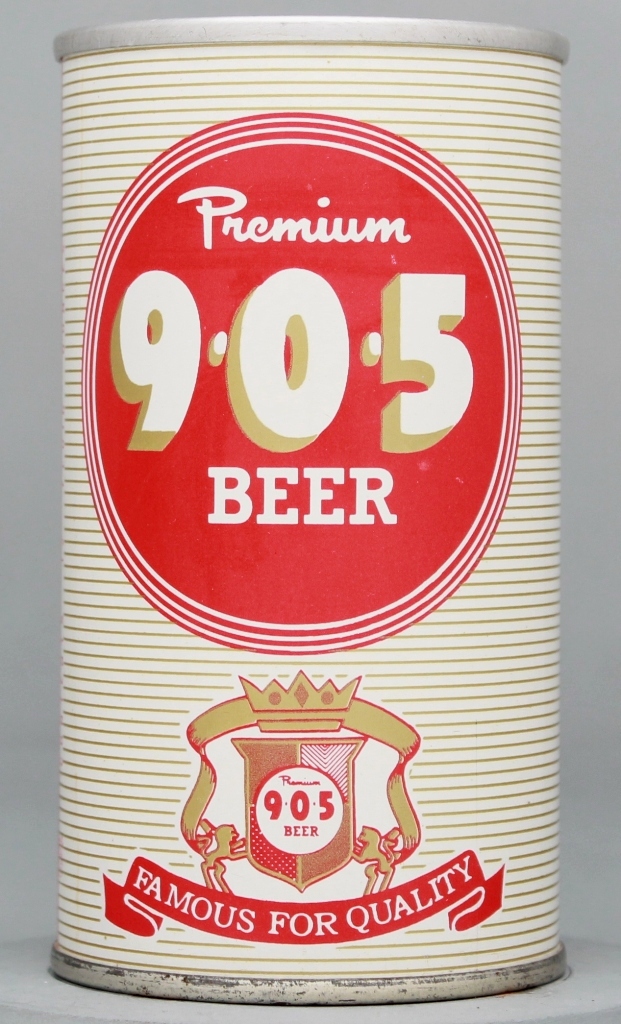 9-0-5 Premium Beer 12 Oz Tab Top Can